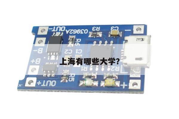 上海有哪些大学?