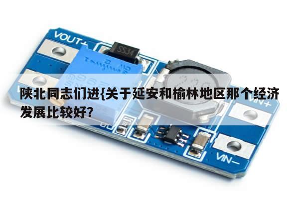陕北同志们进{关于延安和榆林地区那个经济发展比较好?